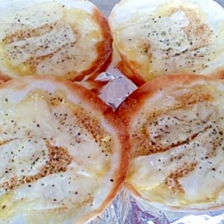 餃子の皮を使って★チーズマヨ